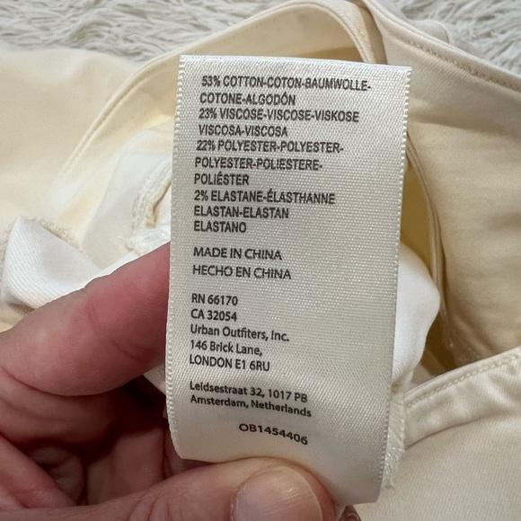 Free People Cross Waist Flare Pants - Size 29 - Picture 7 of 10